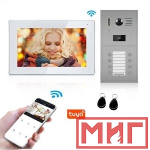 Фото 61 - Видеодомофон для квартир с WiFi и Tuya.
